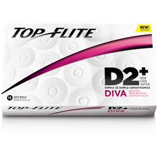 Top-Flite D2+ Diva Golf Balls