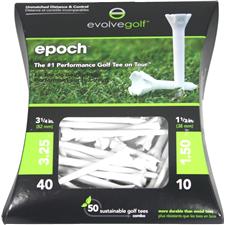Evolve Golf Epoch Golf Tees - 40 CT 3-1/4 in