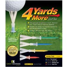 4 Yards More Assorted Golf Tees