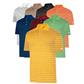 Adidas Custom Logo ClimaLite Two-Color Stripe Polo