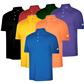 Adidas Custom Logo Climalite 3-Stripe Textured Polo