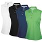 Adidas Custom Logo Climalite Sleeveless Solid Polo for Women