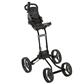 BagBoy Quad Push Cart - Matte Black