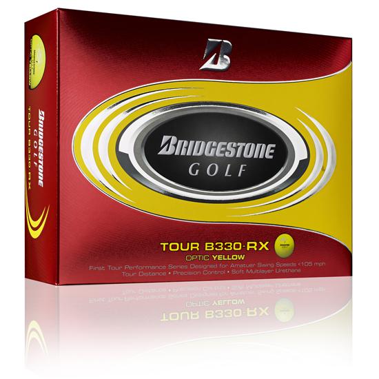 Bridgestone Tour B330-RX Yellow Golf Balls