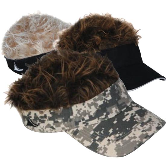 Flair Hair Visor with Hair