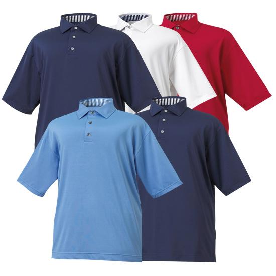 FootJoy ProDry Lisle Solid Golf Shirt