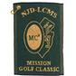 Logo Golf Custom Logo Hand Woven Jacquard Towel