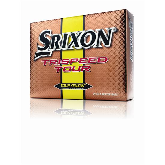 Srixon Trispeed Tour Golf Balls - Tour Yellow