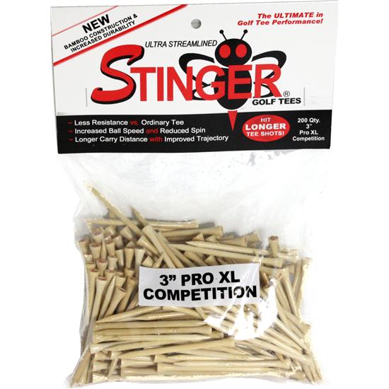 Stinger Tees 3 Inch Pro XL Competition Tees - 200 CT