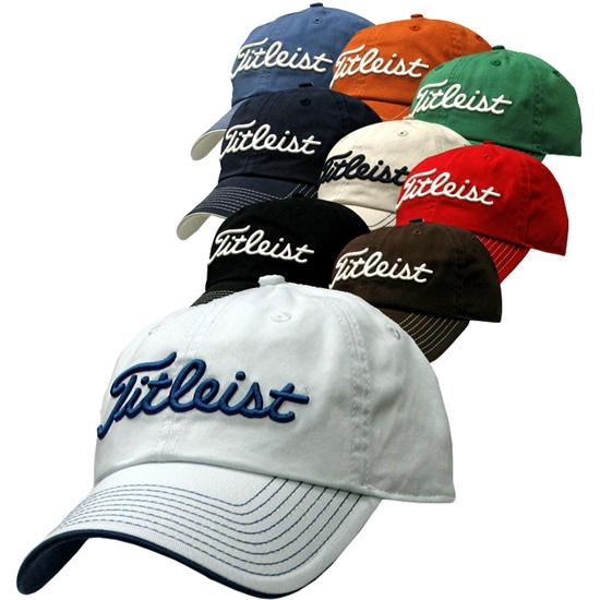 Titleist Garment Washed Golf Hats