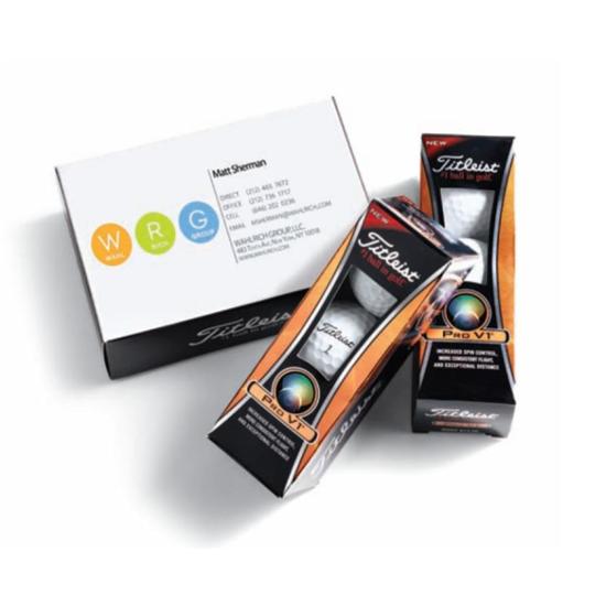 Titleist PackEdge Business Card Custom Half-Dozen