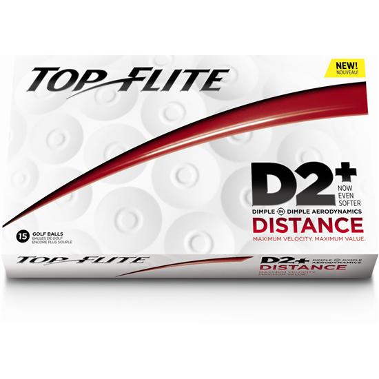 Top-Flite D2+ Distance Golf Ball