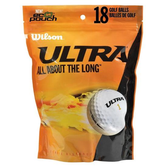 Wilson Ultra Ultimate Distance Golf Balls - 18 Ball Pouch