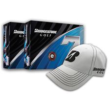 Bridgestone e7 Golf Balls - Buy 2 Dozen Get Free Hat