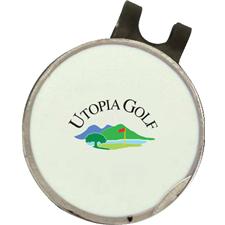 Classic Utopia Golf Logo Dimpled Hat Clip
