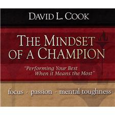 Dr David Cook The Mindset of a Champion 2 Hr Audio CD Series