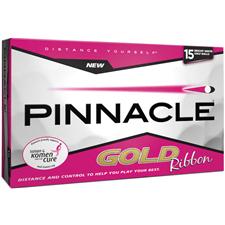 Pinnacle Gold Ribbon Golf Balls for Women