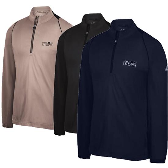 Adidas Climaproof Half-zip Links of Utopia Logo Windshirt