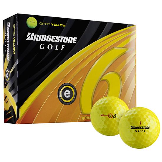 Bridgestone e6 Yellow Golf Balls