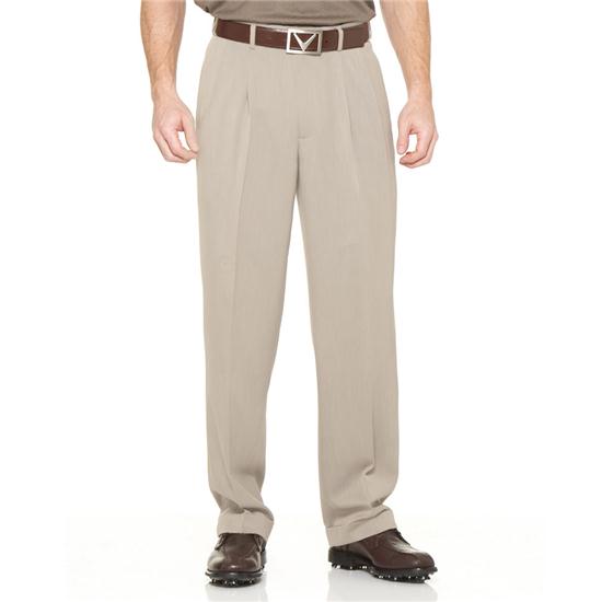 Callaway Golf Chev Double Pleat Cuffed Pants