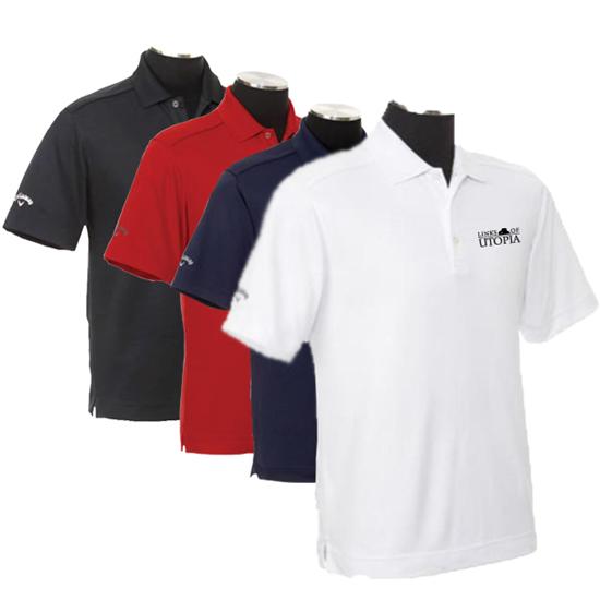 Callaway Golf Chev Links of Utopia Logo Polo