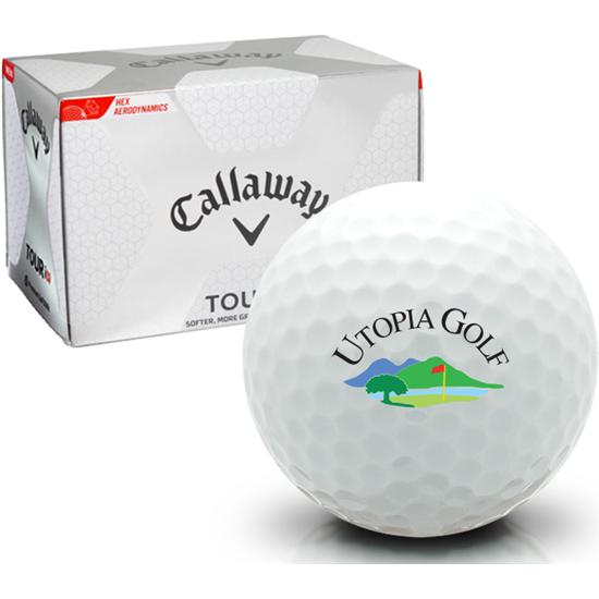 Callaway Golf Tour i(s) Utopia Golf Logo Golf Balls