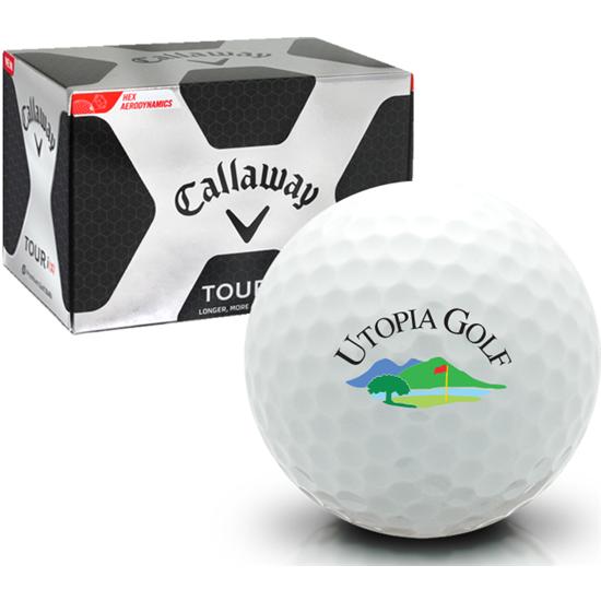 Callaway Golf Tour i(z) Utopia Golf Logo Golf Balls