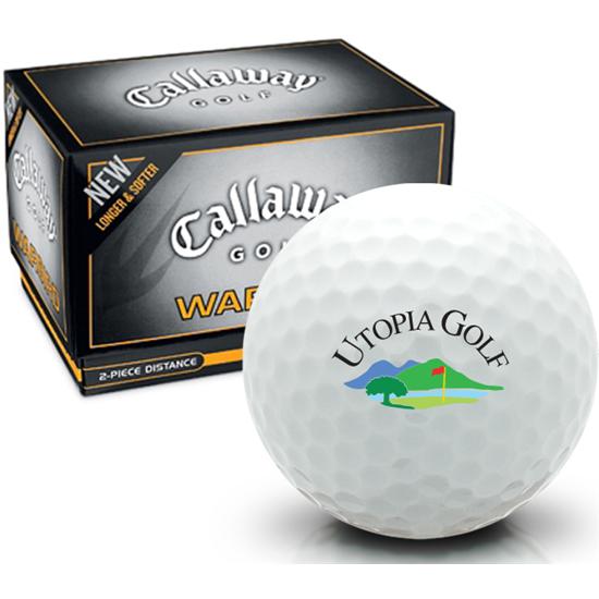 Callaway Golf Warbird Utopia Golf Logo Golf Balls