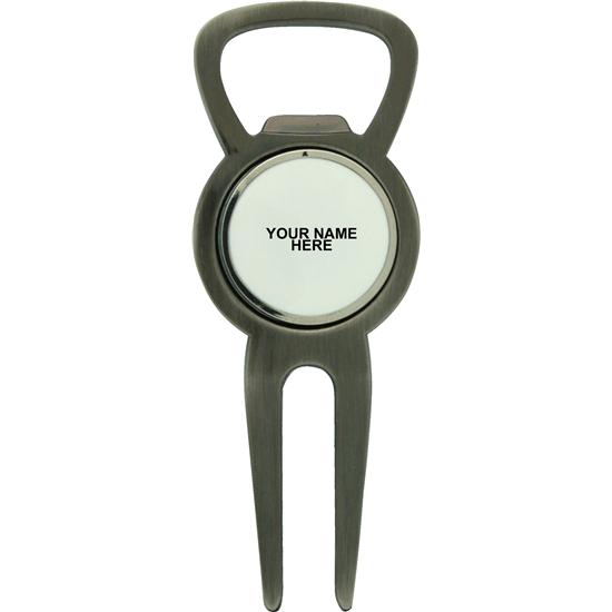 Classic Bottle Opener Divot Tool with Ball Marker