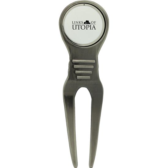 Classic Links of Utopia Logo Divot Tool w/ Ball Marker