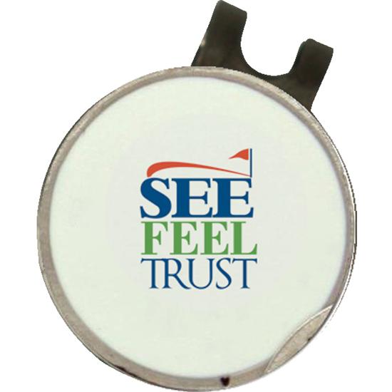 Classic See Feel Trust SFT Dimpled Hat Clip