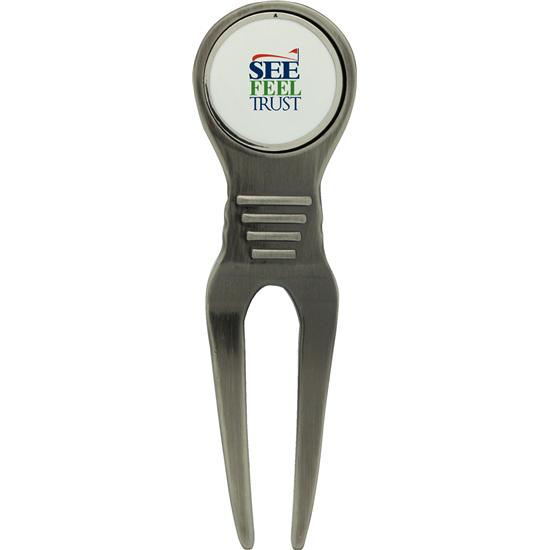 Classic See Feel Trust SFT Logo Divot Tool w/Ball Marker