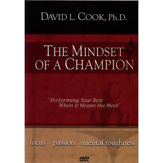 Dr David Cook Mindset of a Champion 3 Hour DVD Video Series