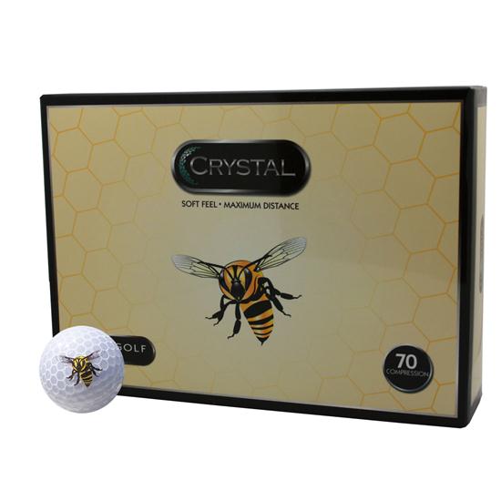 FL Golf Crystal Golf Balls - Bee Logo