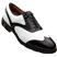 White Tumbled/Black Textured