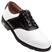 White Smooth/Black Croc