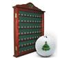 Golf Gifts & Gallery 63 Ball Display Cabinet w/ Free Logo Ball