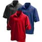 Greg Norman Men's 1/4 Zip Half Sleeve Piping Wind Jacket