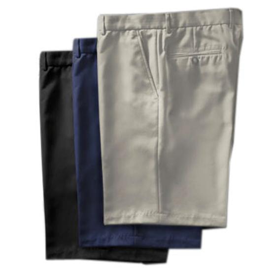 Greg Norman Men's Flat Front Microfiber Shorts