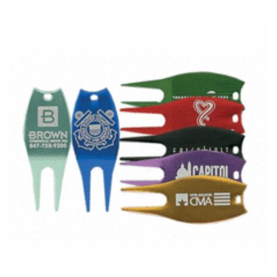 Logo Golf Laser Engraved Divot Repair Tools