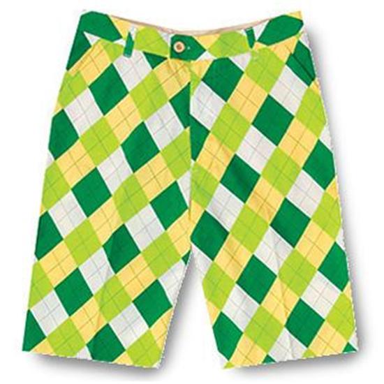 LoudMouth Golf A-Tisket-A-Tasket Shorts