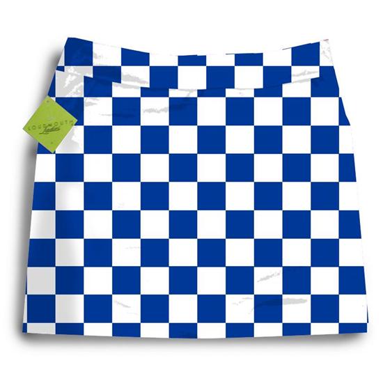 LoudMouth Golf Derby Chex Skort for Women