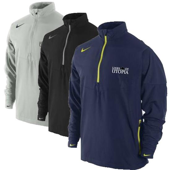 Nike Sport Half Zip Links of Utopia Logo Windshirt