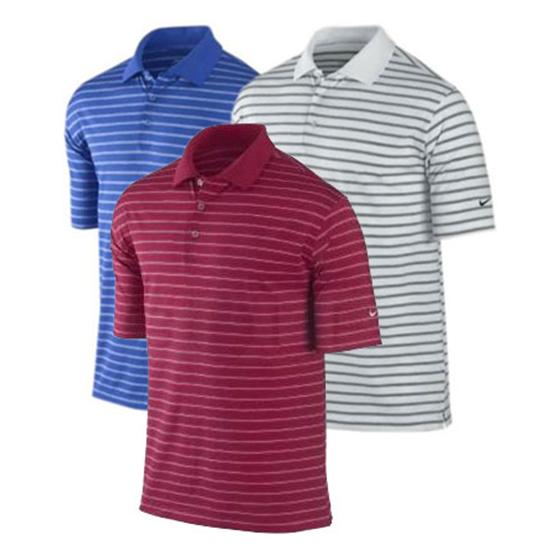 Nike UV Heather Stripe Polo