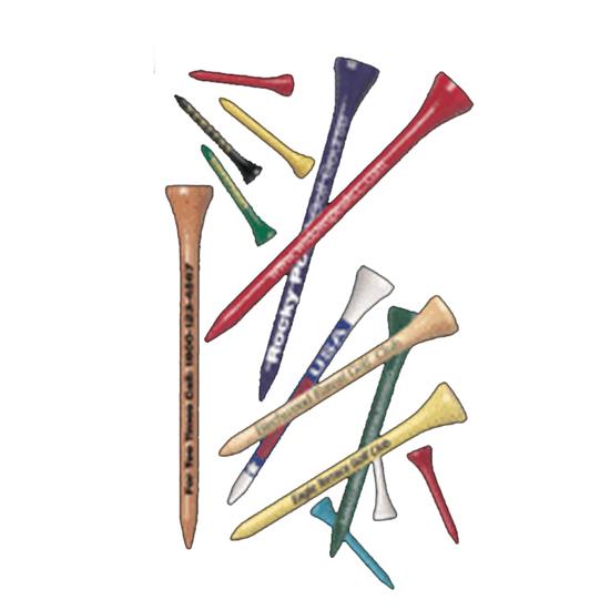 Personalized Golf Tees