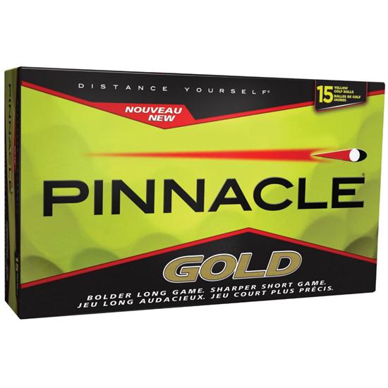 Pinnacle Gold Distance Yellow Golf Balls