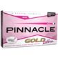 Pinnacle Gold Ribbon ID Align Golf Balls for Women - Clear Pink