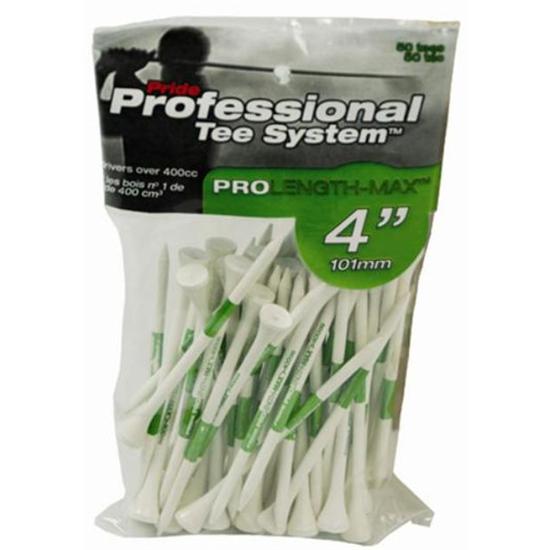 Pride Sports 4 Inch Golf Tees - Pro Length Max