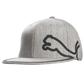 Puma Fitted Monoline Hat - Heather Grey/Grey Dark Shadow - Large/X-Large