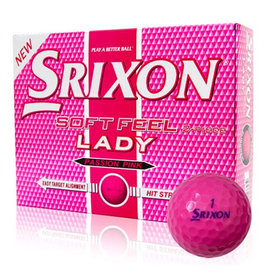 Srixon Soft Feel Lady Passion Pink Golf Balls